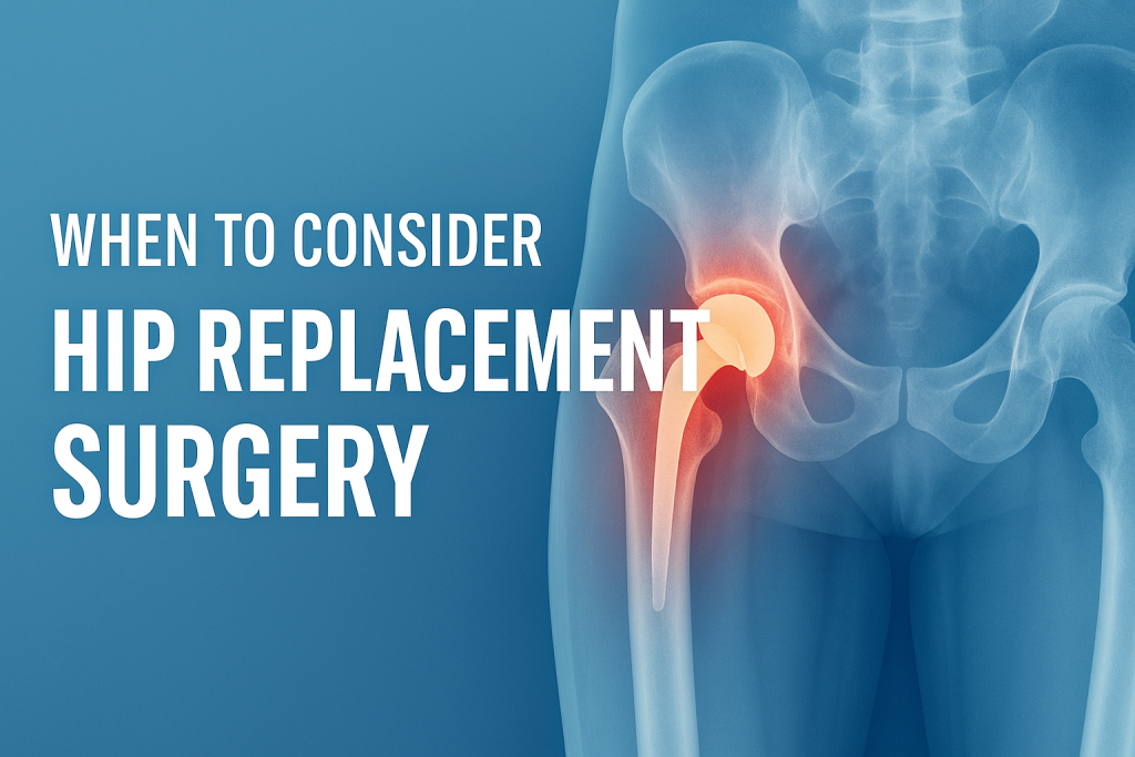 Hip Pain at Night? It Might Be Time to Consider Hip Replacement